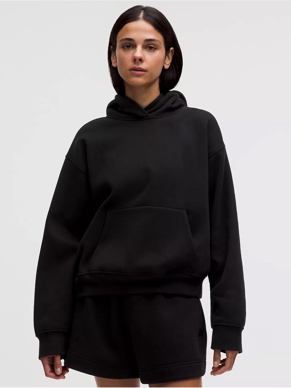 LULULEMON Womens Steady State Hoodie XS - Black